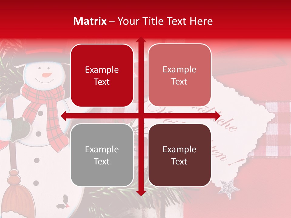 Kids Spielzeug Tannenzweig PowerPoint Template