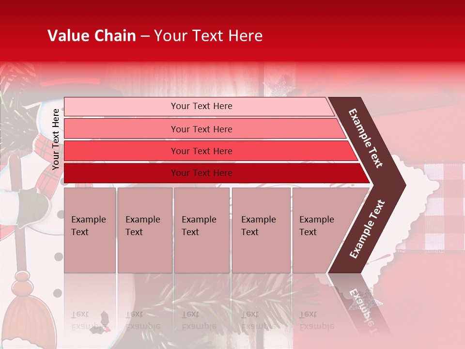 Kids Spielzeug Tannenzweig PowerPoint Template