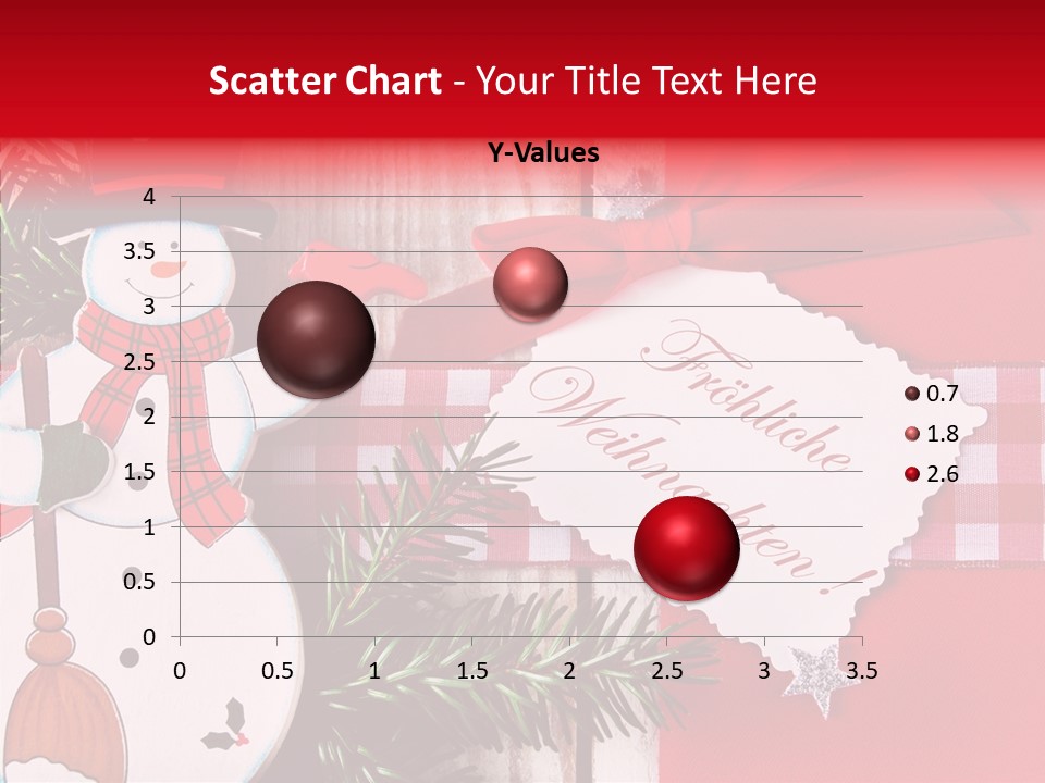 Kids Spielzeug Tannenzweig PowerPoint Template