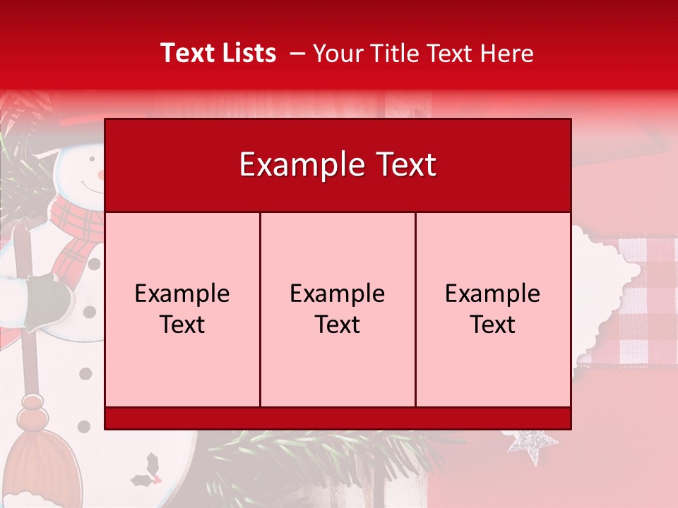 Kids Spielzeug Tannenzweig PowerPoint Template