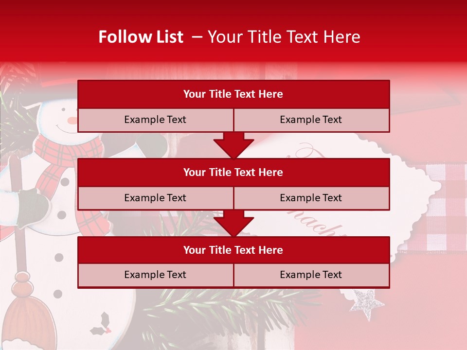 Kids Spielzeug Tannenzweig PowerPoint Template