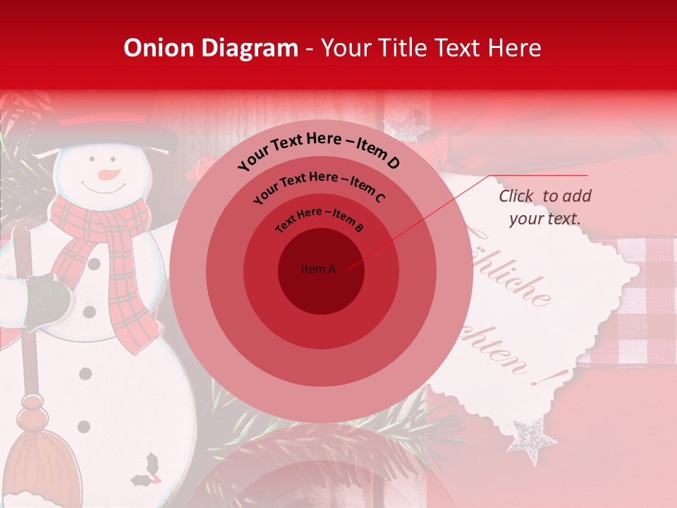 Kids Spielzeug Tannenzweig PowerPoint Template