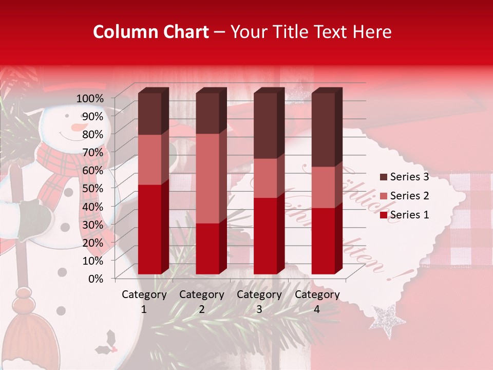 Kids Spielzeug Tannenzweig PowerPoint Template