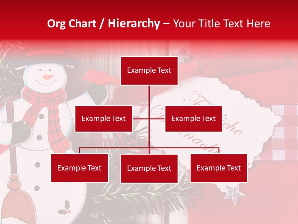 Kids Spielzeug Tannenzweig PowerPoint Template