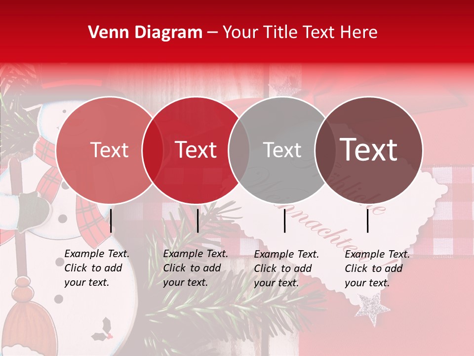 Kids Spielzeug Tannenzweig PowerPoint Template