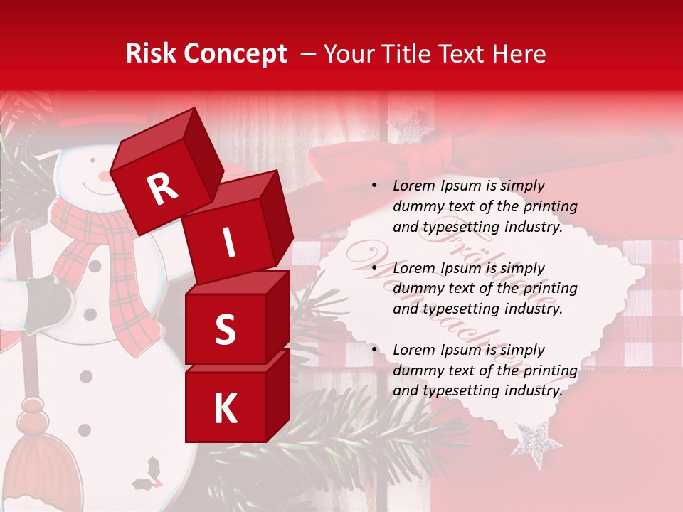 Kids Spielzeug Tannenzweig PowerPoint Template