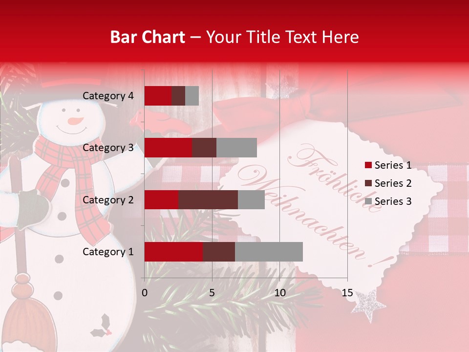 Kids Spielzeug Tannenzweig PowerPoint Template