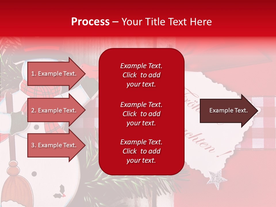 Kids Spielzeug Tannenzweig PowerPoint Template