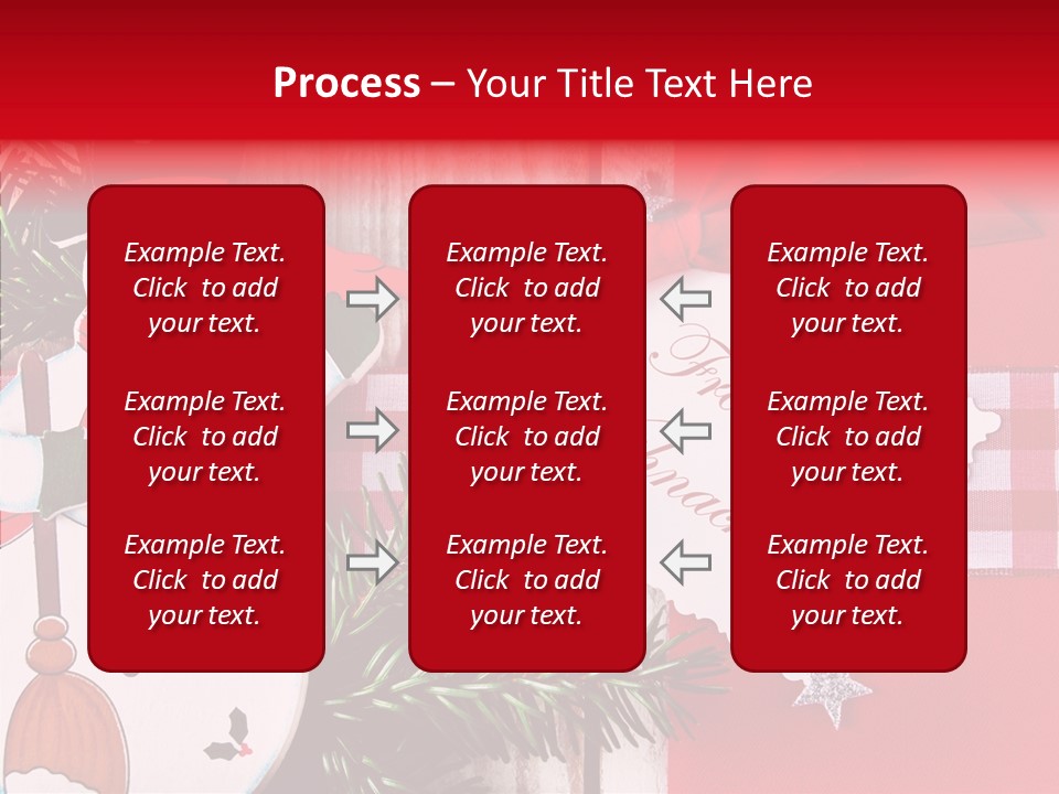 Kids Spielzeug Tannenzweig PowerPoint Template