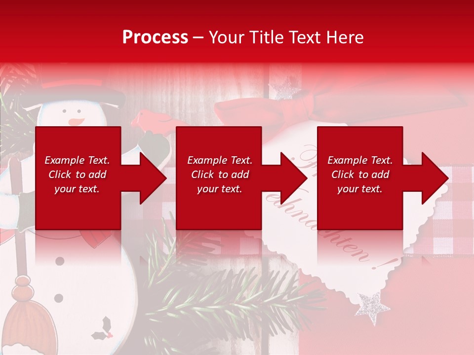 Kids Spielzeug Tannenzweig PowerPoint Template