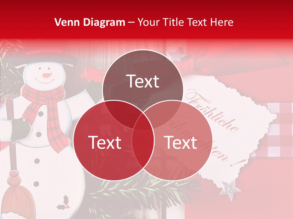 Kids Spielzeug Tannenzweig PowerPoint Template