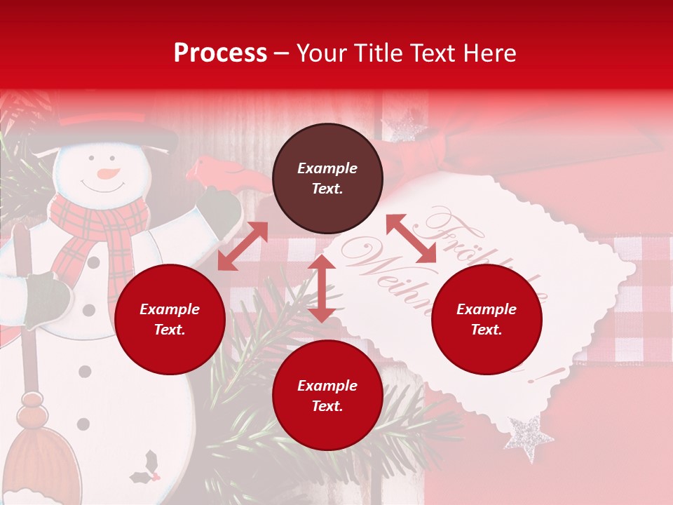 Kids Spielzeug Tannenzweig PowerPoint Template