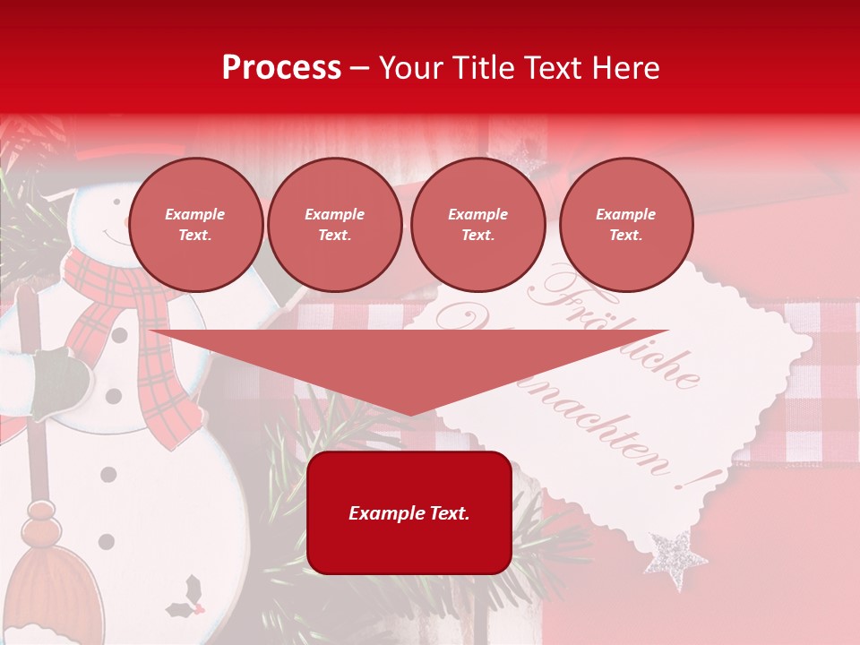 Kids Spielzeug Tannenzweig PowerPoint Template