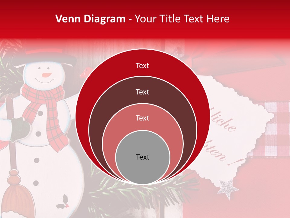 Kids Spielzeug Tannenzweig PowerPoint Template