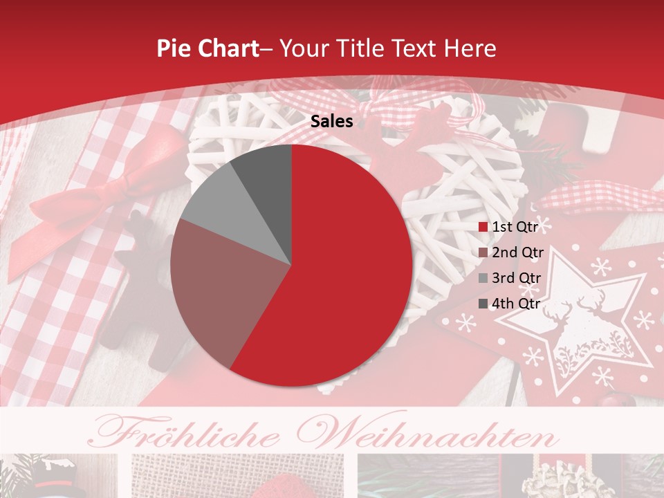 Dekomaterial Weihnachtszeit Zimt PowerPoint Template