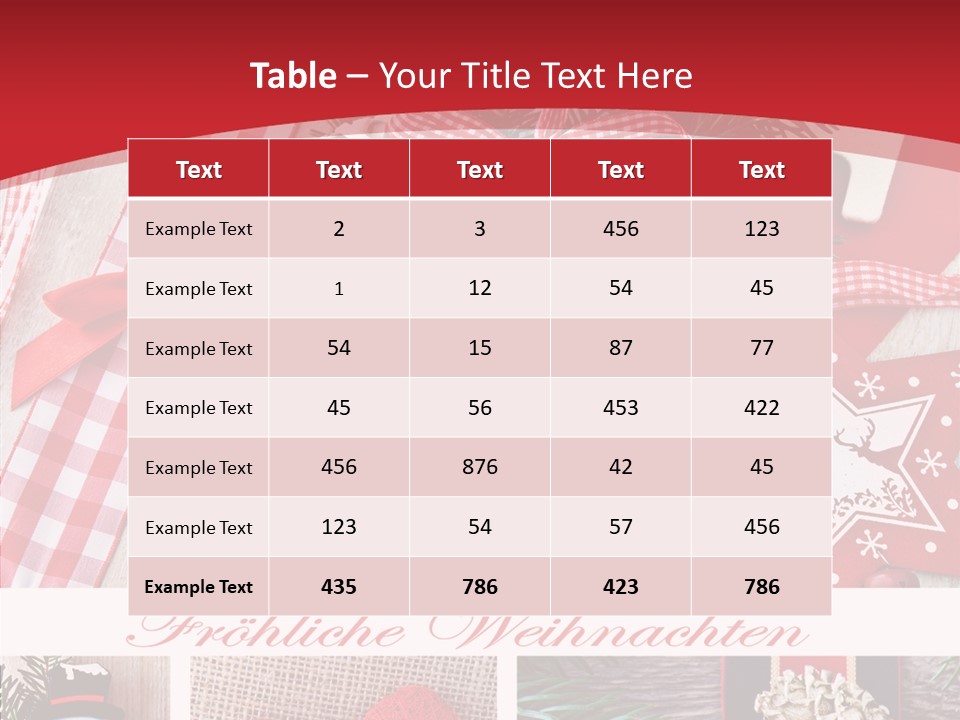 Dekomaterial Weihnachtszeit Zimt PowerPoint Template