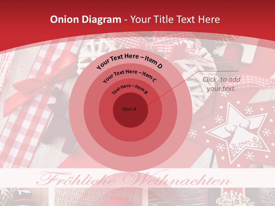 Dekomaterial Weihnachtszeit Zimt PowerPoint Template