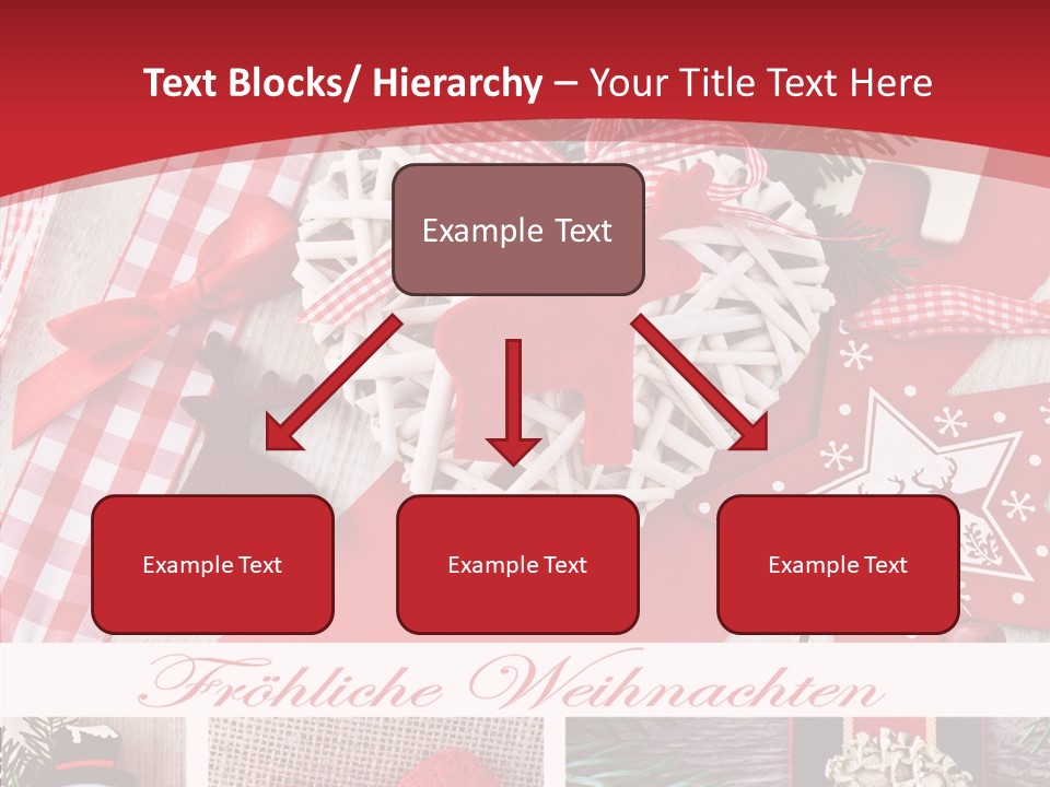 Dekomaterial Weihnachtszeit Zimt PowerPoint Template