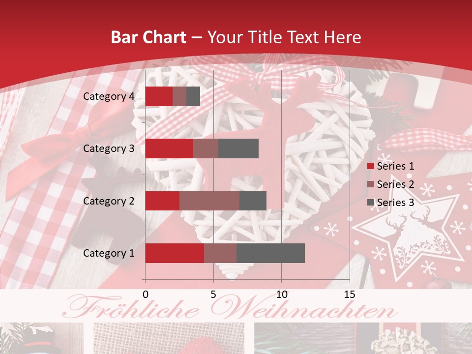 Dekomaterial Weihnachtszeit Zimt PowerPoint Template