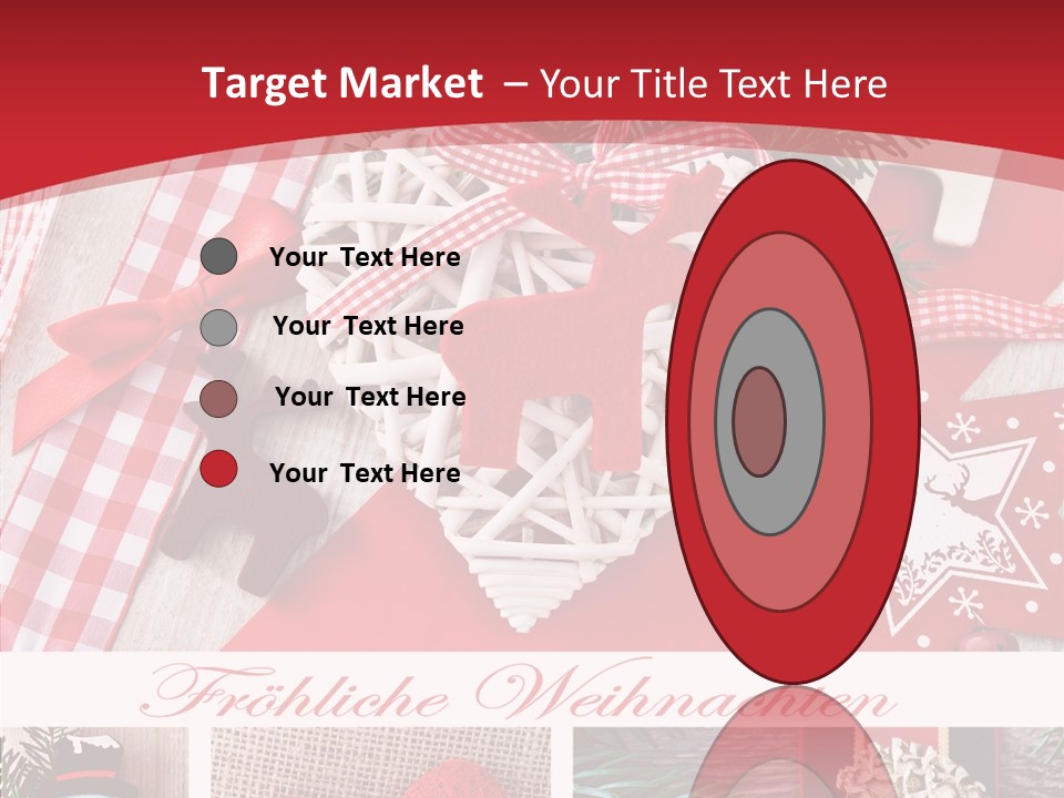 Dekomaterial Weihnachtszeit Zimt PowerPoint Template