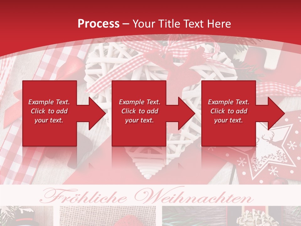 Dekomaterial Weihnachtszeit Zimt PowerPoint Template