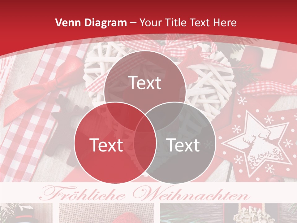 Dekomaterial Weihnachtszeit Zimt PowerPoint Template