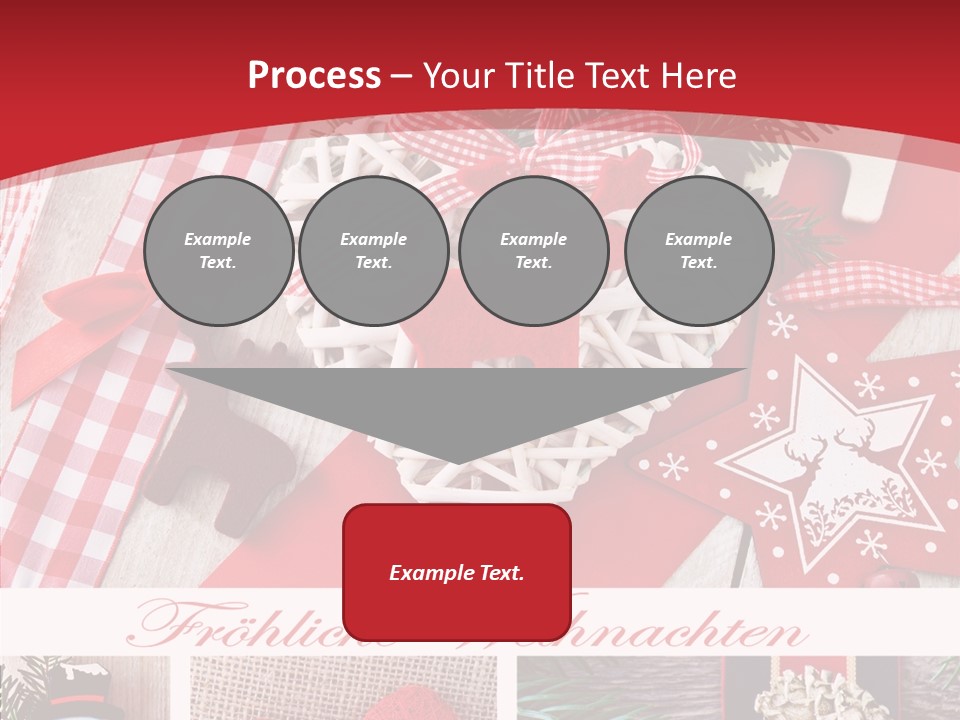 Dekomaterial Weihnachtszeit Zimt PowerPoint Template