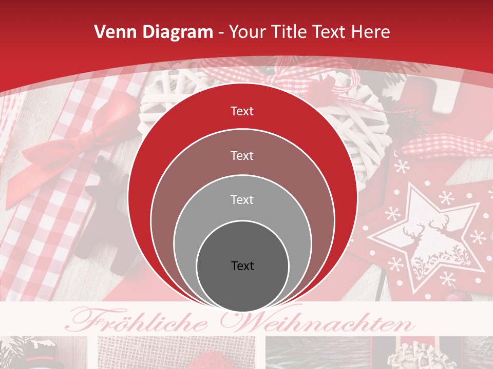 Dekomaterial Weihnachtszeit Zimt PowerPoint Template