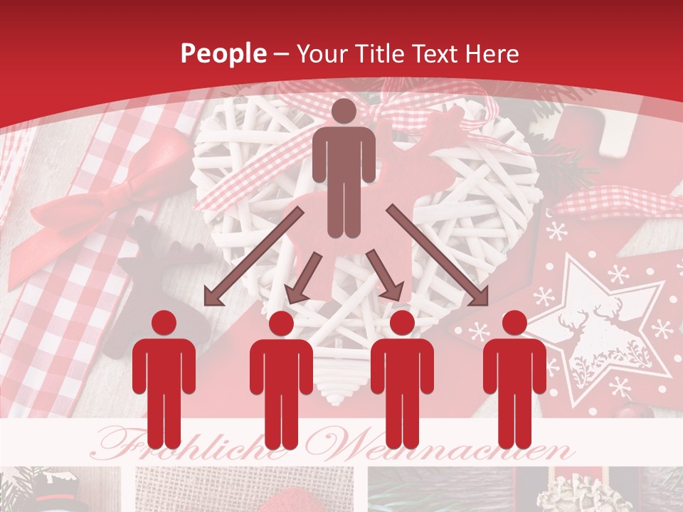 Dekomaterial Weihnachtszeit Zimt PowerPoint Template