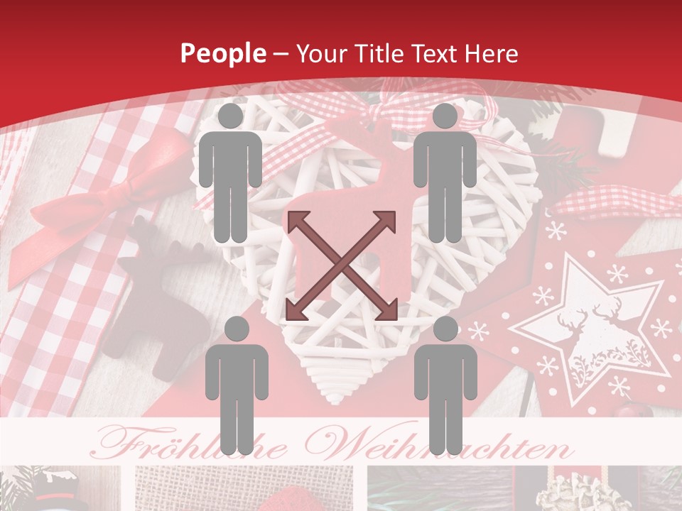 Dekomaterial Weihnachtszeit Zimt PowerPoint Template
