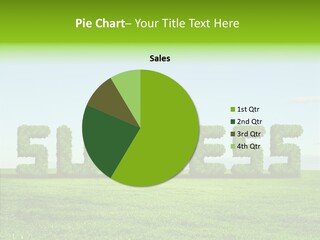 Hill Cleared Garden PowerPoint Template