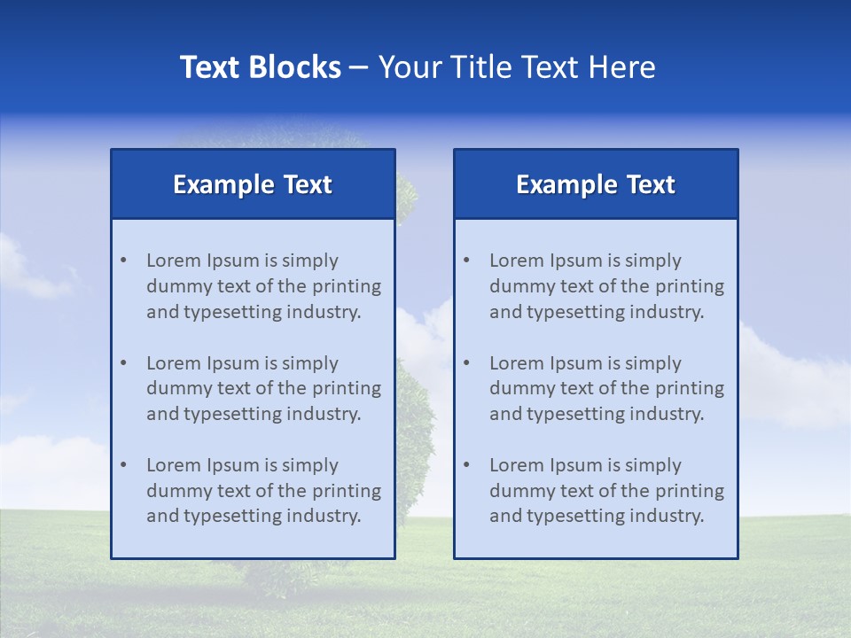 Goal Ecology Sport PowerPoint Template
