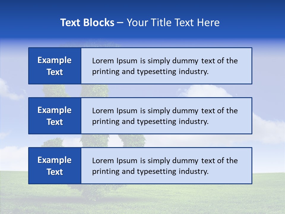Goal Ecology Sport PowerPoint Template