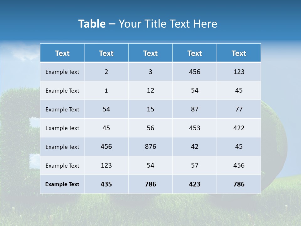 Protection South Letter PowerPoint Template
