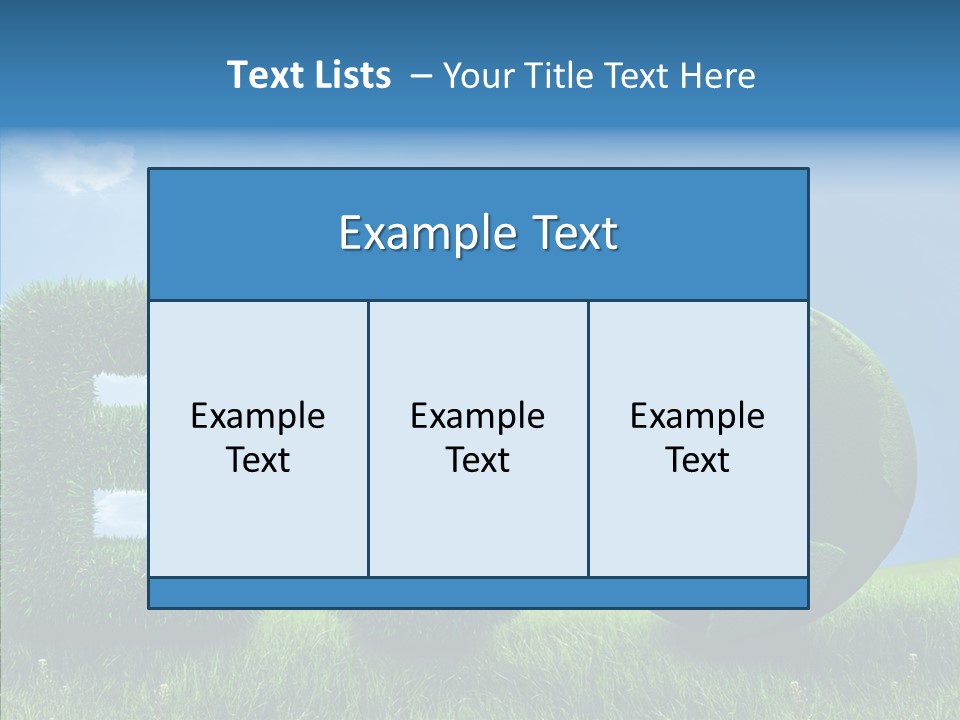 Protection South Letter PowerPoint Template