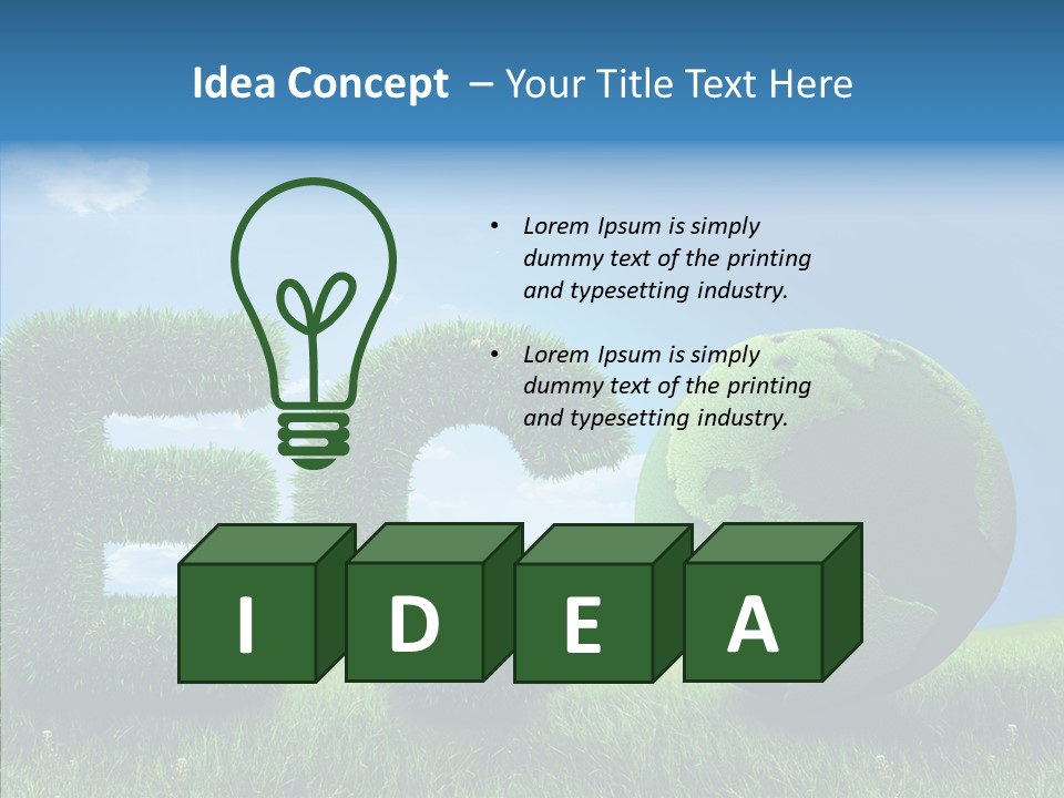 Protection South Letter PowerPoint Template