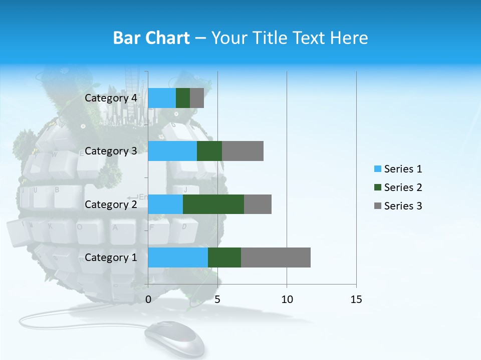 Sky Landscape Letter PowerPoint Template