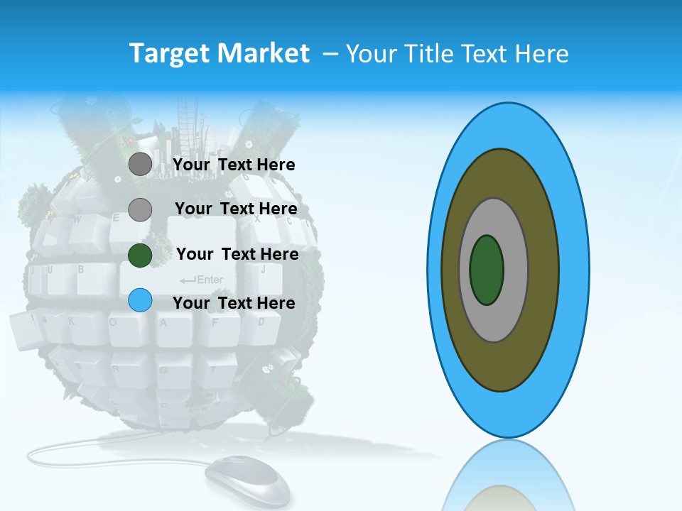 Sky Landscape Letter PowerPoint Template