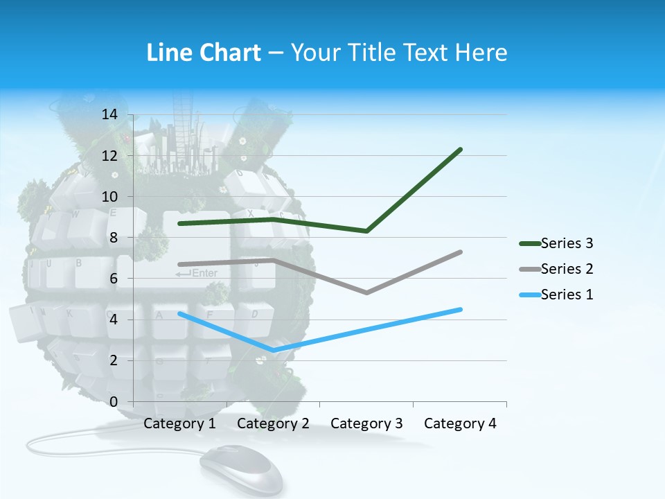 Sky Landscape Letter PowerPoint Template