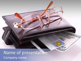 Business Card Isolated PowerPoint Template