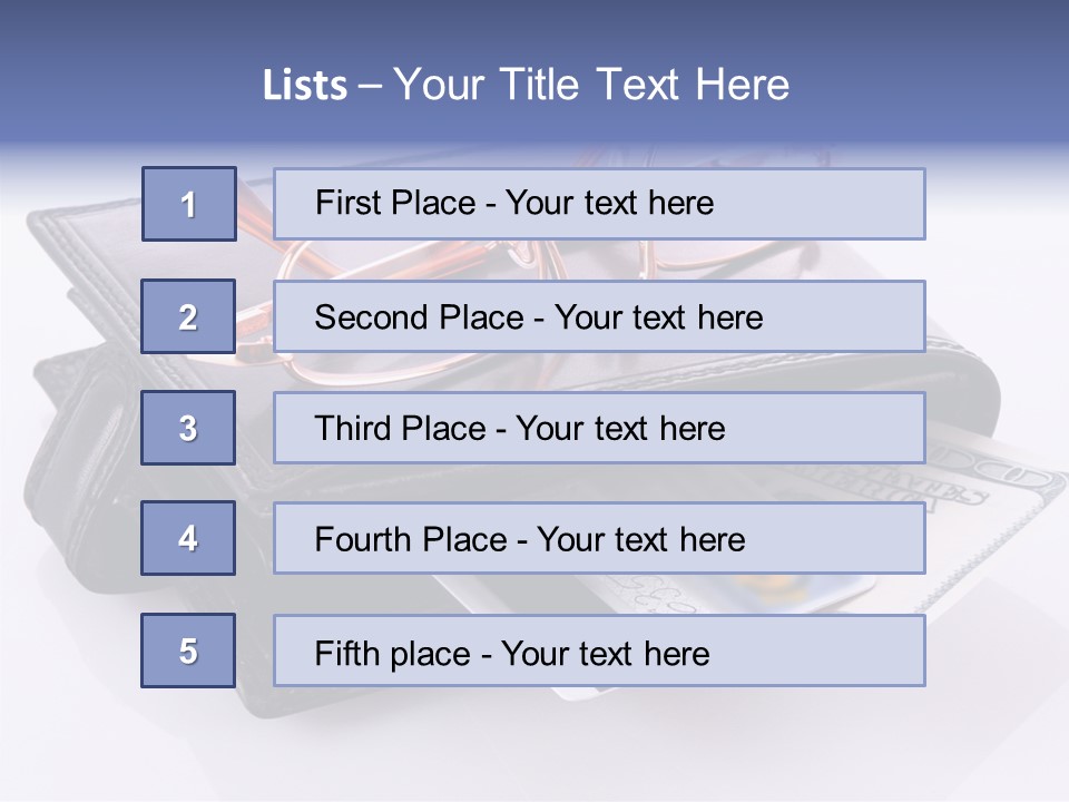 Business Card Isolated PowerPoint Template