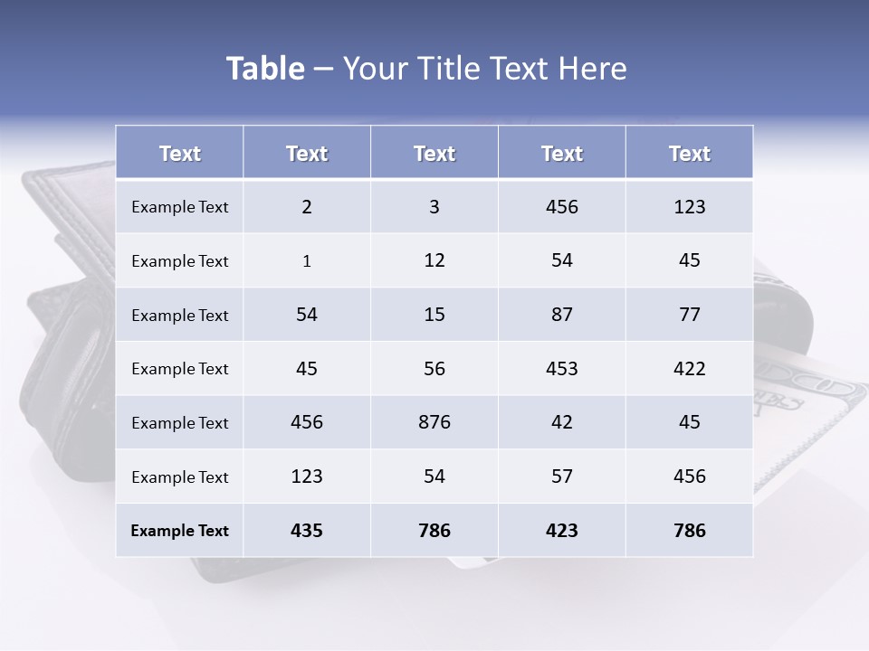 Business Card Isolated PowerPoint Template