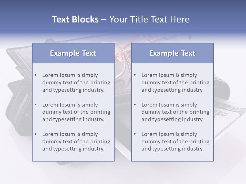 Business Card Isolated PowerPoint Template