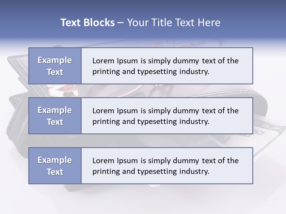 Business Card Isolated PowerPoint Template