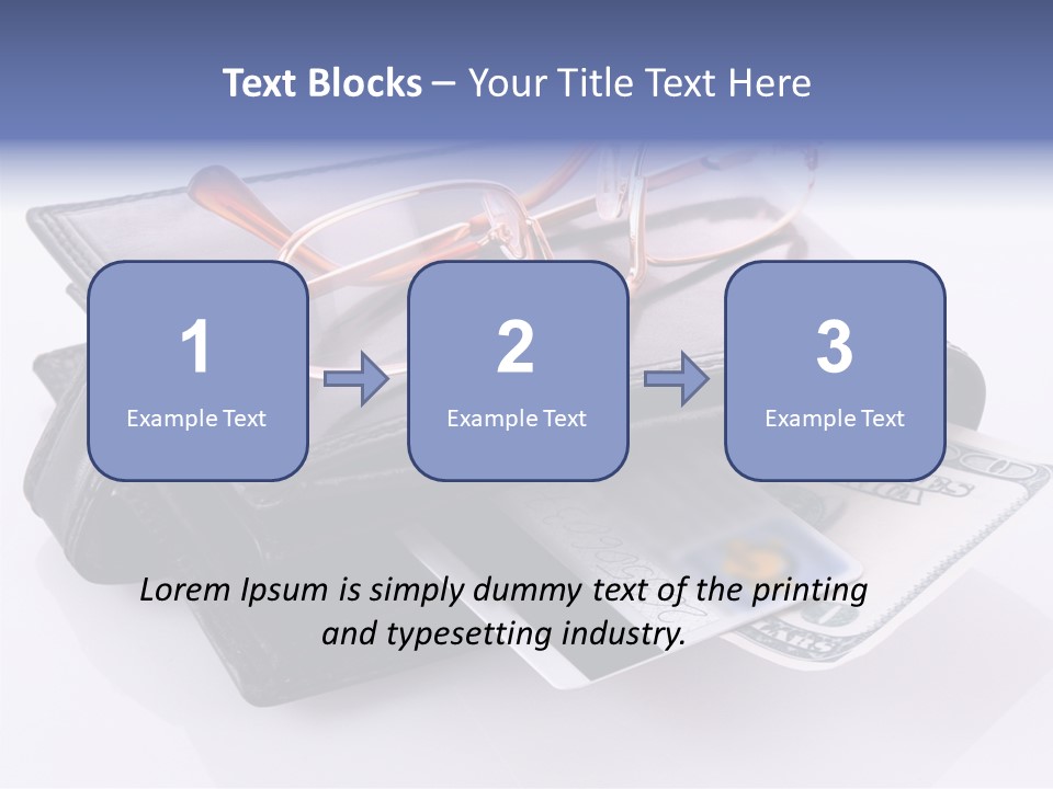 Business Card Isolated PowerPoint Template