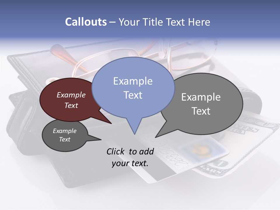 Business Card Isolated PowerPoint Template