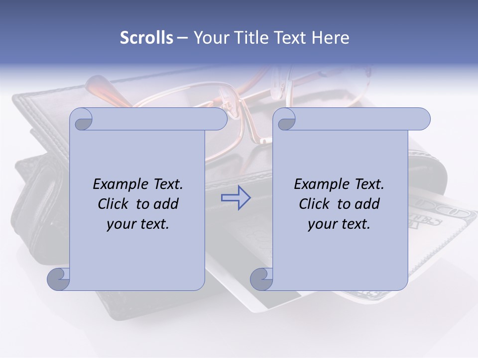 Business Card Isolated PowerPoint Template
