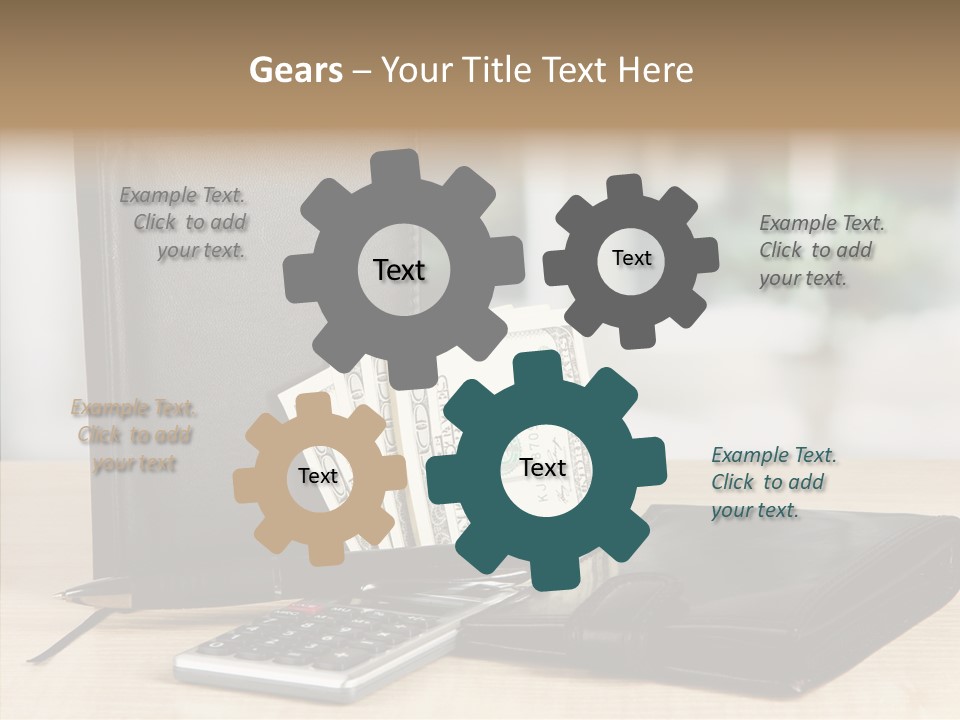 Network Manager Accountant PowerPoint Template