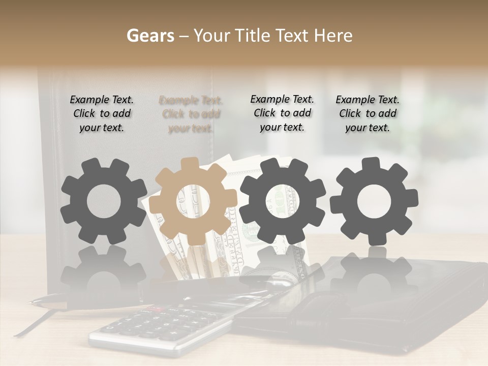 Network Manager Accountant PowerPoint Template