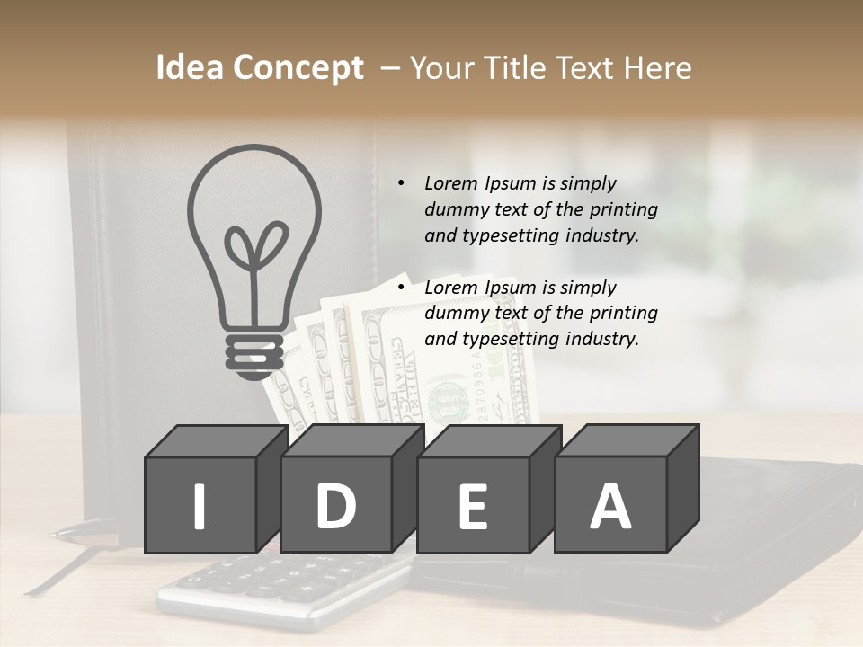 Network Manager Accountant PowerPoint Template